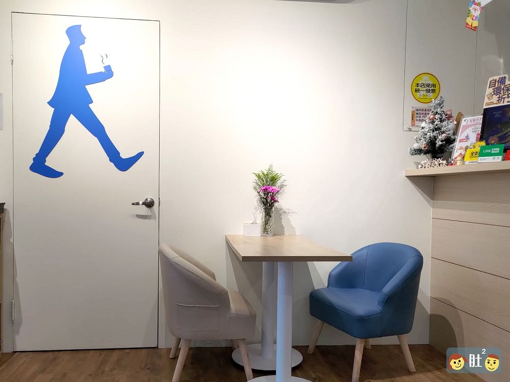 漫步藍咖啡》土城不限時咖啡廳.平價咖啡,甜點,輕食,早午餐.