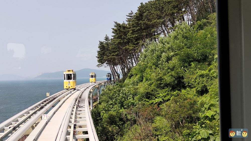 韓國釜山跟團Day3-1.電影大道、海雲台天空膠囊列車、絹豆腐.