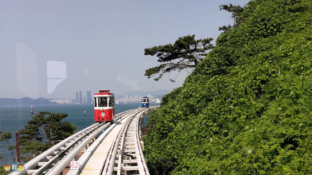 韓國釜山跟團Day3-1.電影大道、海雲台天空膠囊列車、絹豆腐.