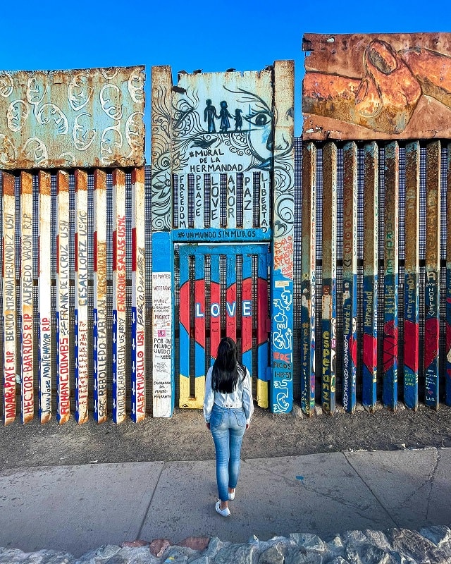 墨西哥提華納景點》美墨邊界彩繪牆Tijuana Beach Promenade、美麗海景Mirador Salsipuedes.