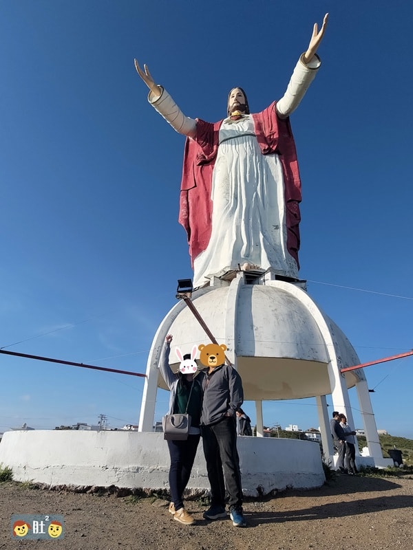墨西哥羅薩里多景點》耶穌聖心像 Rosarito’s Christ of the Sacred Heart.